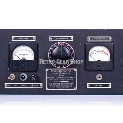 Federal Aviation Agency CA-1763 Rare Vintage Tube Compressor CAA Tri-Tronics ROAA Regulated Output Audio Amplifier image 2