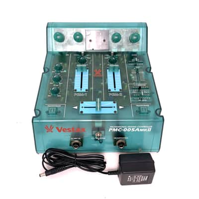 Vestax  PMC-005A Mk2 MkII with Power supply Very Rare Scratch Mixer Made in Japan Worldwide Shipment image 2