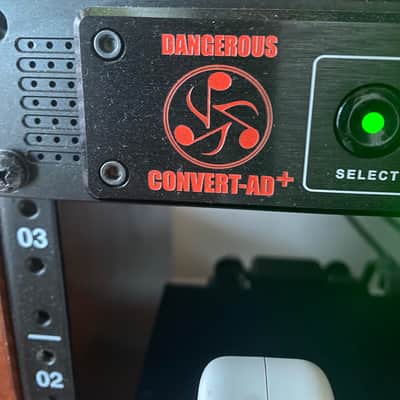 Dangerous Music CONVERT-AD+ Stereo A/D Converter with Transformer Insert 2017 - 2019 - Black image 2