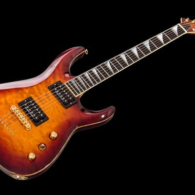 Jackson USA Soloist SLATQH - Burnt Cherry Burst image 2