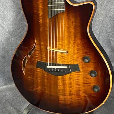 Taylor 2023 T5z Custom Koa Shaded Edgeburst Acoustic-Electric image 2