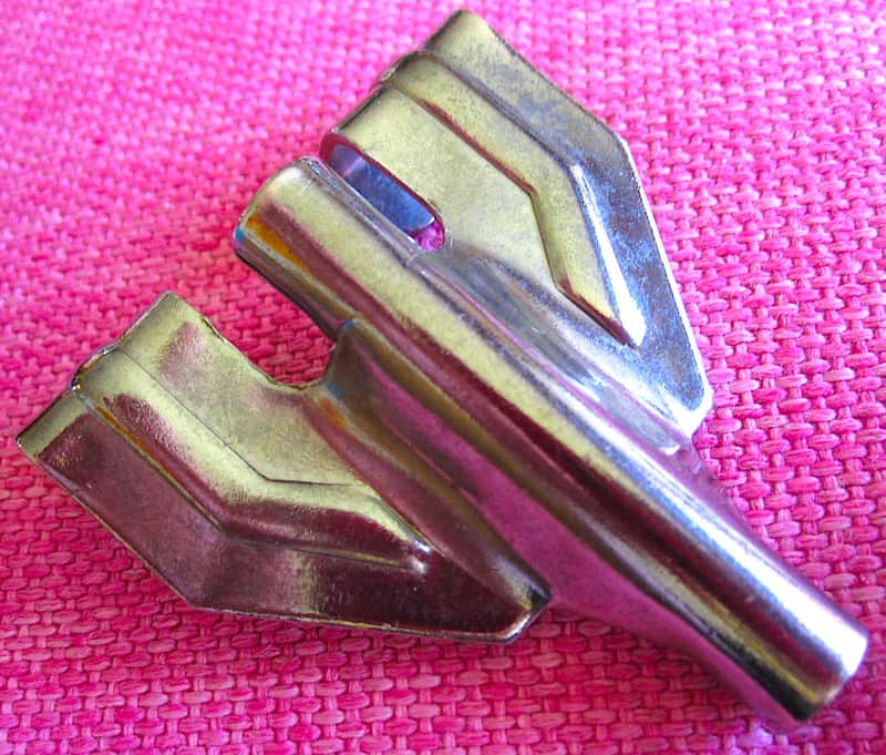 Tama Bass Drum Claw, Smoked Chrome - Vintage (USED) image 1