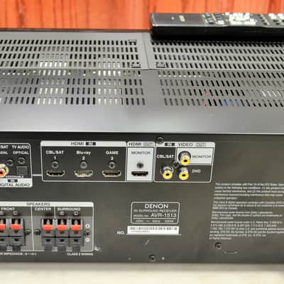 Denon AVR 1513 5.1 Channel AV Home Stereo Receiver image 5