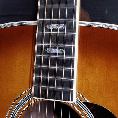 Martin  D-41 1933 Ambertone Rosewood / Spruce Dreadnought Acoustic Guitar image 10