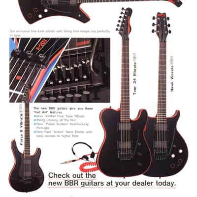 Washburn T-Bird Deluxe BBR Wing Series w/ Kahler Flyer Tremolo System image 16