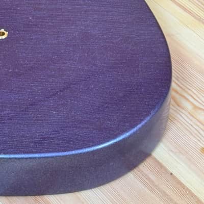 2050g Kohlin Guitars T-Type Roasted Pine replacement body Aged Nitro Relic Vintage purple sparkle Made in Sweden image 9