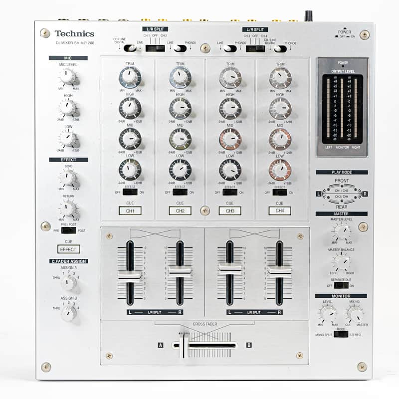 Technics SH-MZ1200 Professional DJ 4-channel Mixer with | Reverb