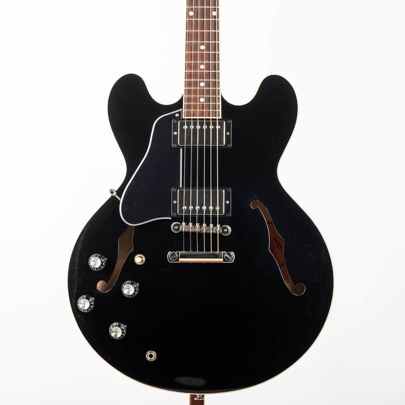 Gibson ES-335 (Left Handed), Vintage Ebony | Demo image 1