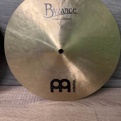 Meinl Cymbals Byzance Traditional Medium Hi-hat Cymbals - 14 inch #3185 image 8