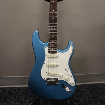 Fender 1996 - 50th Anniversary American Stratocaster - Painted Headstock LP Blue image 1