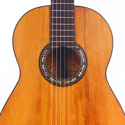 Manuel de Soto Y Solares ~1900 classical guitar - very similar to Antonio de Torres' guitars + video! image 3