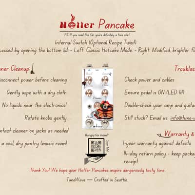 TuneWave Hotter Pancakes DIY Pedal Kit – Lite Bite image 7