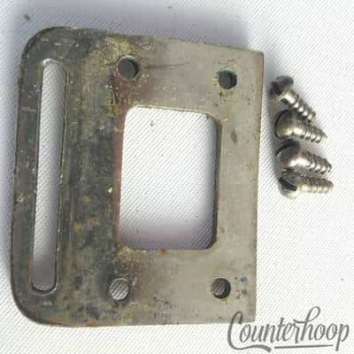 Leedy Snare Drum Marching Harness Wood Hoop Attachment Nickel Vintage 10s Mount image 2