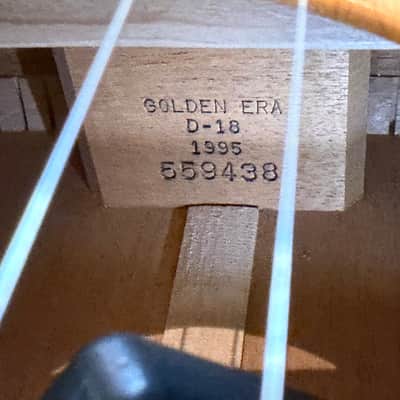 Martin D-18GE Golden Era 1995 Limited Edition image 12