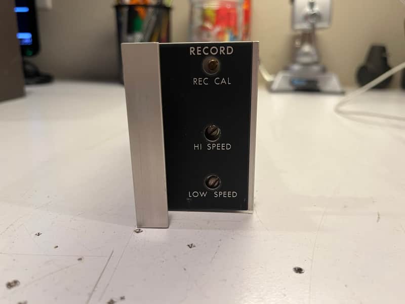 Ampex 440 Record card for 440 series tape machine image 1