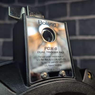 Roland PDX‑8 V‑Drum 10" Dual‑Trigger Mesh Drum Pad – Head/Rim Triggering, Quiet Mesh Design, Responsive Feel image 2