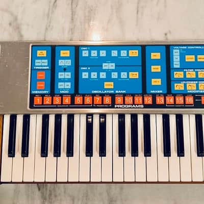 Moog Source Monophonic Analog Synthesizer with Patch Memory 1981 - 1985 - Blue
