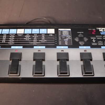 Boss ME-6 Guitar Multiple Effects Pedal 1992 - 1995 - Black and Blue image 10