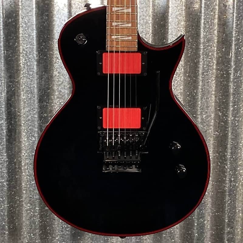 ESP LTD GH-200 Gary Holt Floyd Rose Black Guitar LGH200BLK #0839 Used image 1