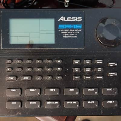 Alesis SR-16 Drum Machine 2010s - Black