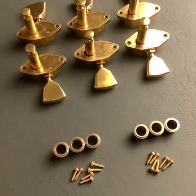 Gibson 1970 Kluson Sealfast Tuners L-5CES Super 400 Byrdland L-5 L5CES 1970s - Gold image 4