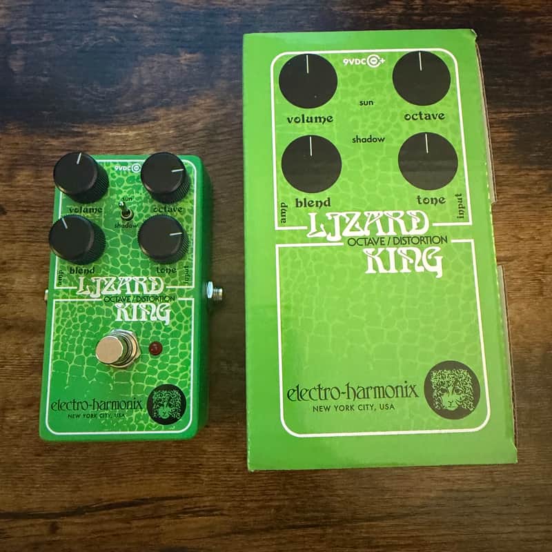 Electro-Harmonix Lizard King Bass Octave Fuzz 2024 - Present - Green image 1