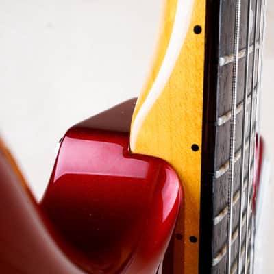 Fender Classic '70s Mustang MIJ 2016 Candy Apple Red Japan w/ Matching Headstock w/ Bag image 17