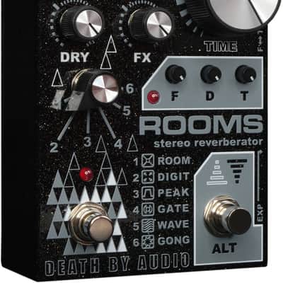 Death By Audio Rooms Stereo Reverb Pedal image 1