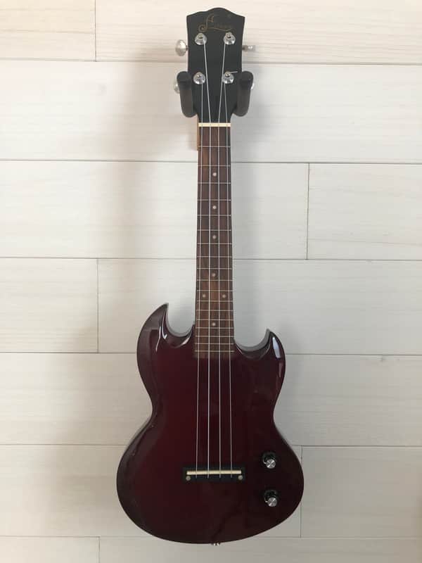 Aileen EU240 Electric Ukulele- Gibson SG style + gig bag image 1