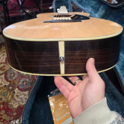 Ibanez Vintage MIJ Series 644 Orchestra Model Style Acoustic Guitar w Hard Case Hang Tags 1970s image 14