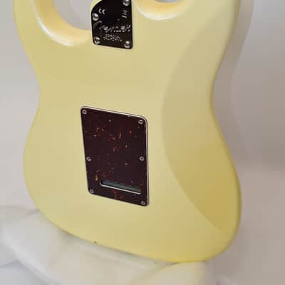 2017 Fender American Elite Stratocaster HSS ShawBucker Electric Guitar, Ebony Fingerboard, Olympic Pearl w/ Case image 14