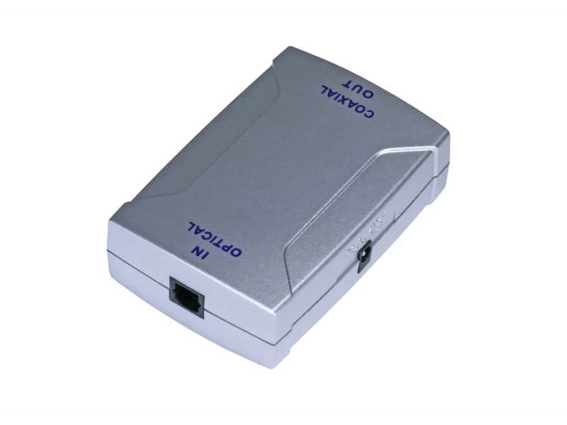 New S/PDIF (Toslink) Digital Optical to Digital Coaxial Audio Converter image 1