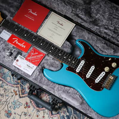 Fender American Professional II Stratocaster Miami Blue image 9
