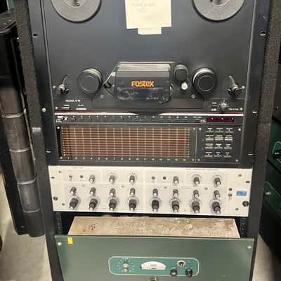 Fostex E-16 1/2" 16-Track Tape Recorder 1980s - Black image 1