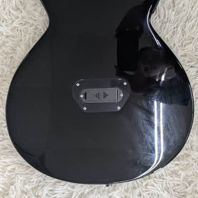 Tagima Modena I Hybrid Acoustic Electric Nylon String Guitar, Gloss Black image 8