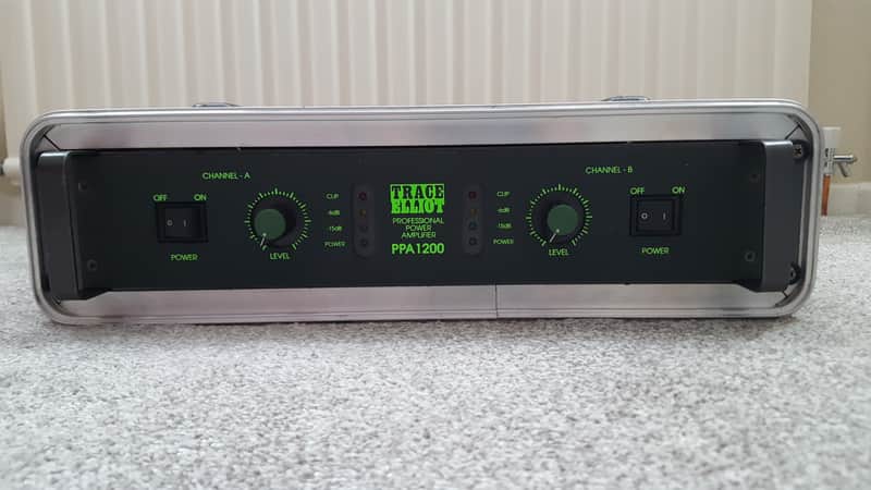 VINTAGE TRACE ELLIOT PPA-1200 BRITISH MONSTER BASS AMP image 1