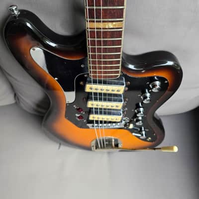 Hüttl - Beat Star German Vintage E-Guitar 1965 (similar to Höfner) image 12
