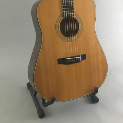 Vintage Lefty Sigma by Martin Est. 1970 DM 1980s Left D18 Styled Dreadnought Guitar Stand image 16