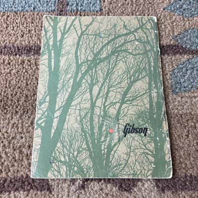 Vintage 1966 Gibson Full-Line Full-Color Catalog! Rare, Original Case Candy, Paperwork! image 22