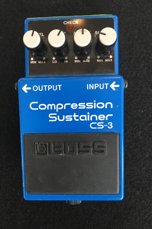 BOSS CS-3 Compression Sustainer Pedal (Joe Satriani Private Collection)(Pre-Owned) image 1