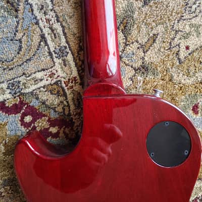 Gibson Les Paul Studio Bound Neck. Natural Faux Binding 2024 - Present - Wine Red image 11