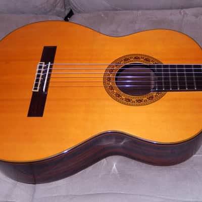 HAND MADE IN JAPAN 1974 EL DEGAS ED250 SUPER SOUNDING VINTAGE CLASSICAL GUITAR image 2