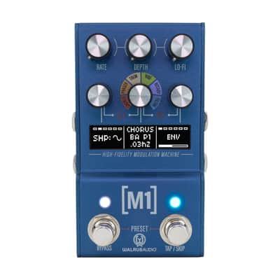 Walrus Audio Mako M1 MKII High-Fidelity Modulation Machine 2024 - Present - Blue imagen 1