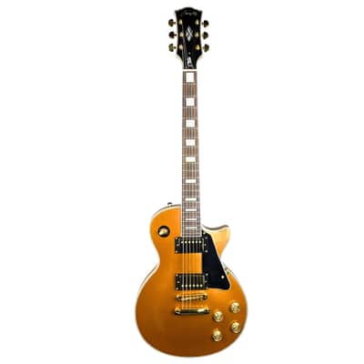 Firefly FFSPS LP Style Yellow Mahogany Electric Guitar (Used) image 2