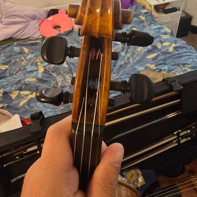 Beautiful One Piece Back Daniel Moinel 4/4 1948 Professional Violin, perfectly setup in Edinburgh and played in professional Orchestra, Warm Silvery big sound, incredibly easy to play. Suitable for orchestra or soloist playing. image 8