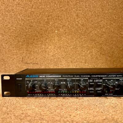 Alesis 3630 Dual-Channel Compressor / Limiter with Gate 1990s – Serviced – Warranty image 9