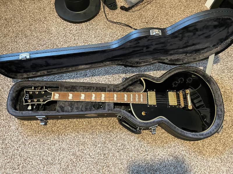 ESP LTD EC-256 with Jatoba Fretboard 2017 - Present - Black image 1