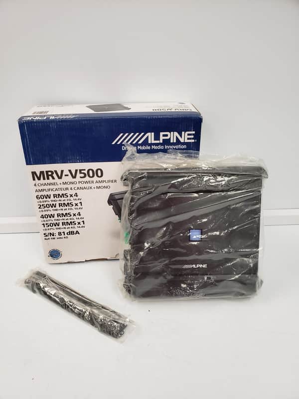 Alpine MRVV500 Car Amp image 1