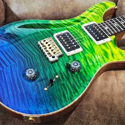 PRS (Mint) Custom 24 Artist Package 🎨 2013 - Aqua Verde Fog image 4