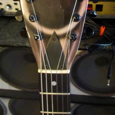 B.C. Rich USA Randy Piper 'Pipes' (W.A.S.P.)  1984 Silver/Black image 2